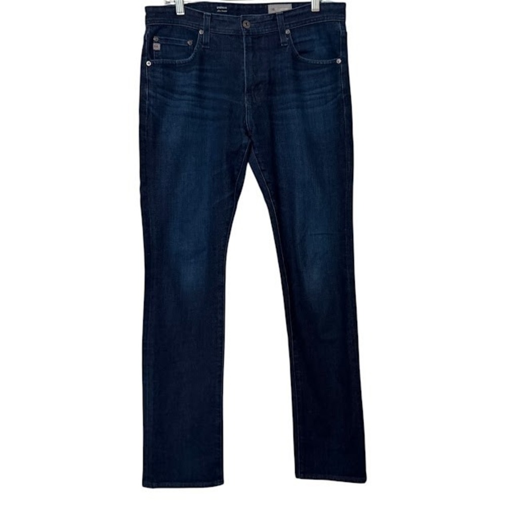AG Adriano Goldschmied Everett Denim360 Slim Straight Dark‎ Jeans Mens 31 x 34